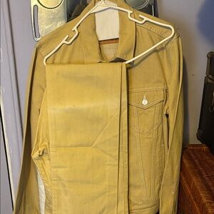 Stylish Yellow Women's Straight Leg Pants